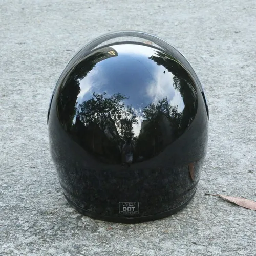 Vista 8 de TCMT - Casco para adultos, negro brillante, de cara completa, para calle, bicicleta de tierra, ATV, motocicleta todoterreno, motocross, aprobado por