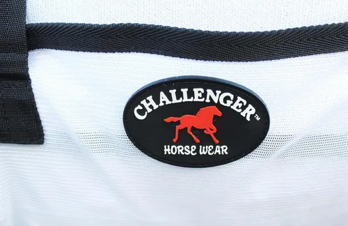 Vista 3 de CHALLENGER 78" caballo malla ligera verano hoja primavera flujo de aire blanco 73408B
