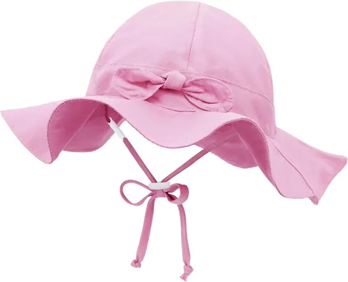 Vista 29 de SimpliKids Sombrero de sol para bebé de ala ancha con protección solar UPF 50+ UV Ray
