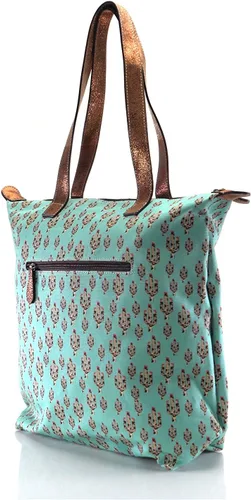 Vista 2 de ARIAT Cactus Cruiser Tote Turquesa