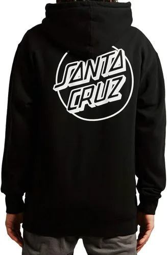 Vista 2 de SANTA CRUZ Sudadera pesada con capucha para hombre Opus Dot Skate