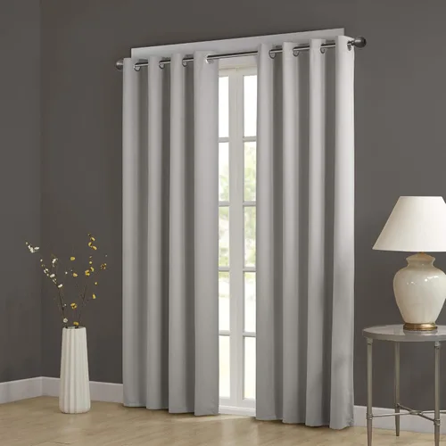 Vista 10 de Comfort Spaces Par de paneles de cortinas opacas con ojales en la parte superior, reducción de ruido, aislamiento térmico de eficiencia energética