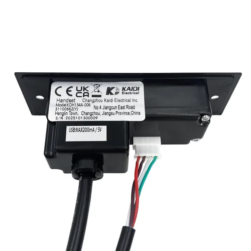 Vista 5 de Fruhdi Reclinable eléctrico Kaidi 4 botones 5 pin control manual modelo KDH134A reemplazo con USB