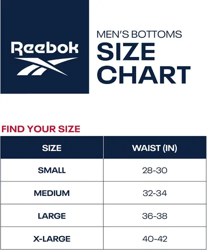Vista 6 de Reebok Calzoncillos tipo bóxer para hombre, paquete de 4 unidades de ropa interior suave para hombre, calzoncillos deportivos para hombre (S-XL)