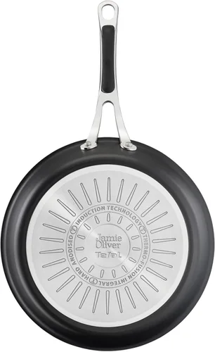Vista 4 de Tefal Jamie Oliver Cook's Classics - Sartén (11.8 in), aluminio anodizado duro, antiadherente, apto para horno, compatible con inducción, mango