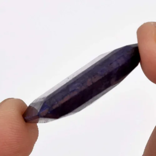 Vista 2 de GEMHUB Tamaño del dije gema de zafiro azul de 44.00 quilates, piedra preciosa certificada por huevo de zafiro azul, piedra suelta de corte