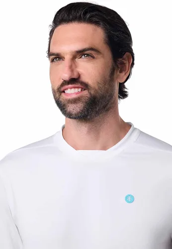 Vista 18 de Coolibar Camiseta de manga larga con protección solar UPF 50+ para hombre