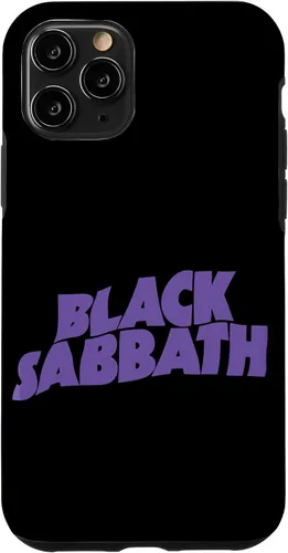 Vista 29 de Funda con logotipo oficial de Black Sabbath Purple para iPhone 17