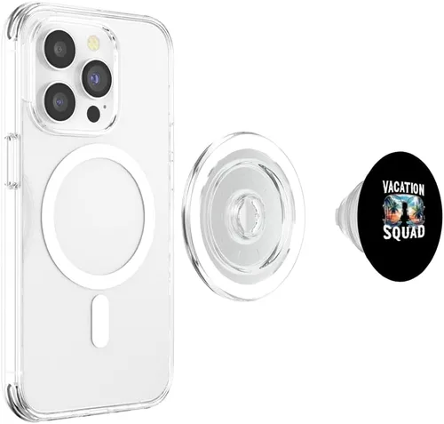Vista 4 de Vacation Squad Gafas de sol Ocean Island Summer PopSockets MagSafe PopGrip para iPhone
