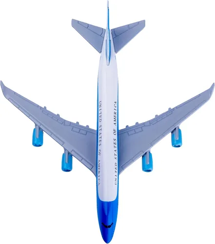 Vista 3 de Modelo Avión 1:400 American Air Force One B747 Modelo Avión Diecast Aviones para Regalo y Colección