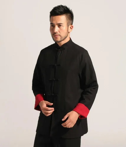 Vista 5 de ZooBoo Kung Fu Chaqueta de ambos lados para artes marciales