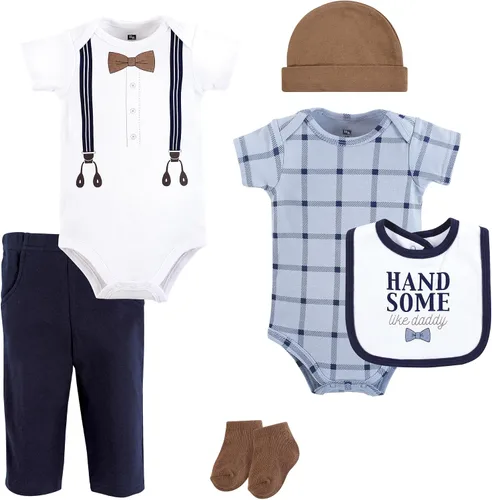 Vista 18 de Hudson Baby Juego de canastilla de algodón unisex para bebé Arcos de ballet Bunny