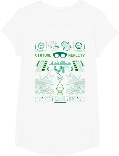 Vista 14 de Camiseta de realidad virtual VR Retro Gamers, Negro, S