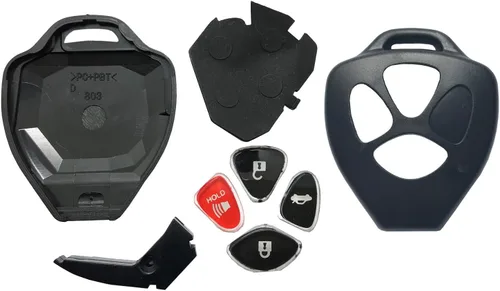 Vista 2 de Horande Funda de reemplazo de 3 botones para llave y control remoto sin llave para Toyota Scion TC RAV4 2008-2013 Avalon 2007-2011 Camry 2008-2013