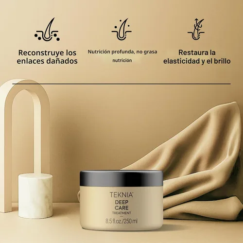 Vista 3 de Lakmé Teknia Deep Care Hair Treatment, Repairing Mask for Damaged Hair