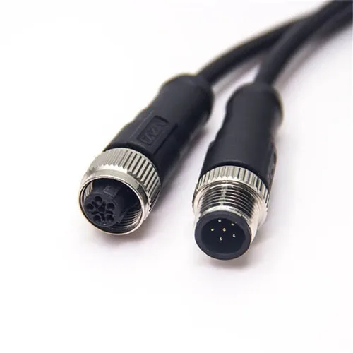 Vista 14 de Elecbee Conector M12 5 Pin A-Code Hembra a Hembra Cable terminado doble 1M/3.3ft