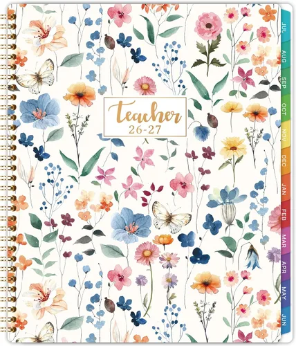 Vista 10 de Planner 2026-2027 - Weekly & Monthly Planner, Academic Planner 2026-2027 BLACK-67