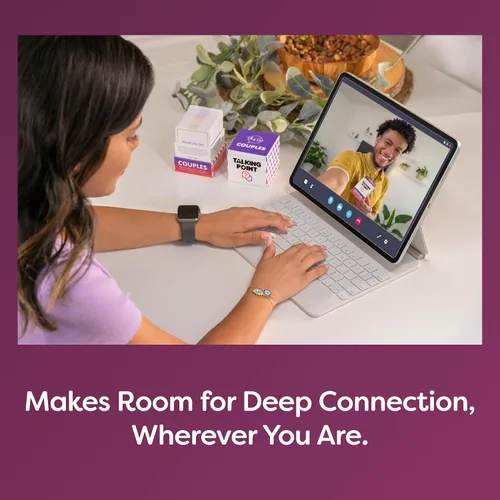 Vista 8 de TALKING POINT CARDS Profundiza tu conexión con 200 tarjetas de conversación divertidas y atractivas para parejas. Construye intimidad, fortalece tu