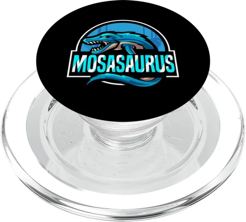 Vista 7 de Sea-Rex Dino Future Paleontólogo Dinosaurio Mosasaurus PopSockets PopSockets intercambiable PopGrip