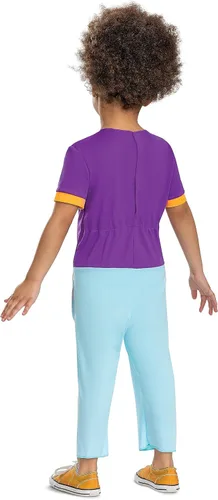 Vista 2 de Disfraz de Meekah para niños, disfraz oficial de personaje de Blippi