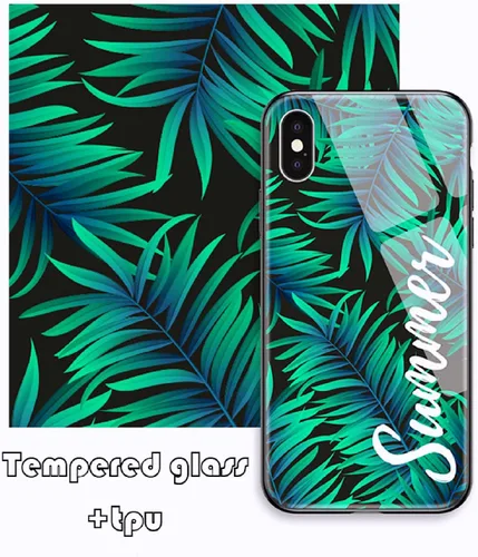 Vista 2 de Funda de vidrio templado con foto personalizada para Samsung Galaxy S9 S10 S20 S21 S22 Plus Ultra Note 10 20, imagen personalizada 9H parte trasera