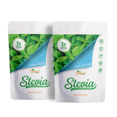 Vista 7 de Alulosa - Edulcorante multiusos de mezcla de stevia - 1 dulzura de azúcar; porciones totales 567; edulcorante cero calorías, sustituto sin azúcar