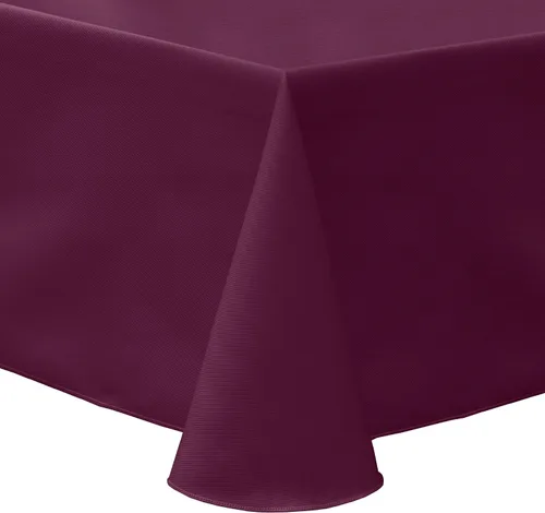 Vista 29 de ULTIMATE TEXTILE Mantel ovalado de sarga de polialgodón (72.0 x 118.1 in), color blanco
