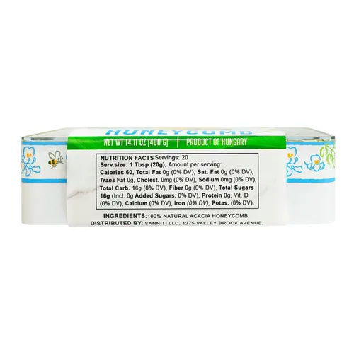 Vista 2 de Sanniti Fulmer - Abeja de acacia húngara natural (14.1 oz)