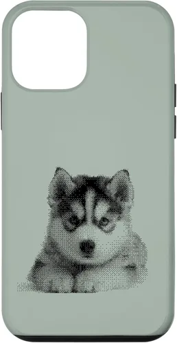 Vista 16 de Chic Husky Puppy - Funda para iPhone 16