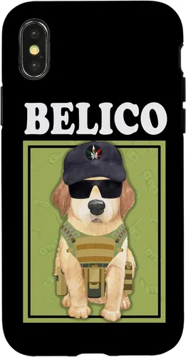 Vista 5 de Funda para iPhone 16 Perrito Belico Funny Mexican Corridos Belicos