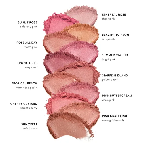 Vista 8 de LAURA GELLER NEW YORK Blush-n-Brighten - Rubor horneado marmoleado, tono Pink Buttercream (crema de mantequilla rosa) y brocha angular, 47mm 01