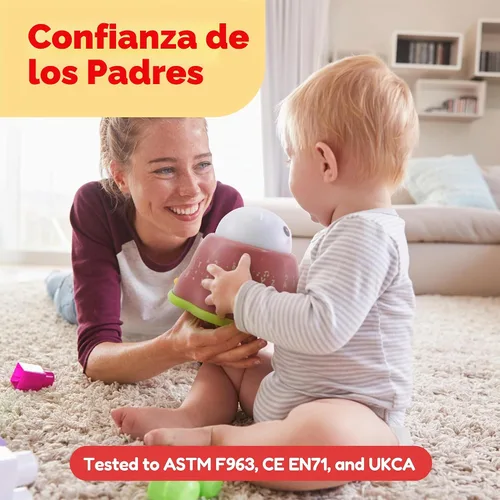 Vista 8 de BEST LEARNING Whack and Learn Mole - Juguete musical educativo iluminado