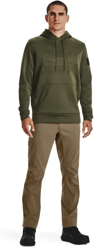 Vista 2 de Under Armour Sudadera con capucha Freedom Emboss para hombre