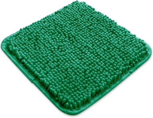 Vista 123 de Yeaban Alfombra de pasillo de baño de 24 x 72 pulgadas, antideslizante, alfombra de baño larga de felpilla gruesa, absorbente y lavable, alfombra
