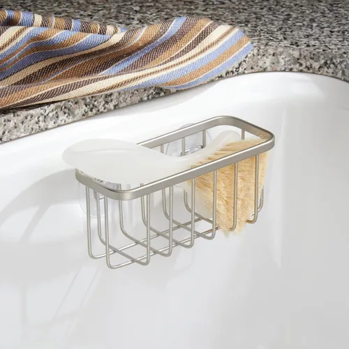 Vista 17 de InterDesign Gia ventosa para cocina, Acero inoxidable, Pulido, normal