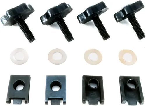 Vista 9 de Americruise - Cerraduras negras para alforjas de motocicleta, tornillos antirrobo para alforja para Harley Touring Street Glide Electra Glide Road