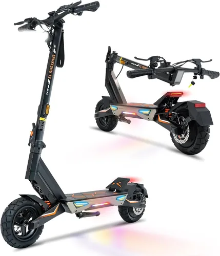 Vista 9 de Scooter eléctrico para adultos, 5600 W/1500 W/1200 W/800 W, scooter eléctrico rápido, 46/40/35 MPH velocidad máxima, batería de 27 Ah/20.8 Ah/15.6