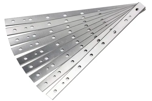 Vista 5 de HSS - Cuchillas cepilladoras para DW735 de 13 pulgadas (DW7352 735X) tratadas térmicamente, doble cara, juego de 9 piezas de repuesto