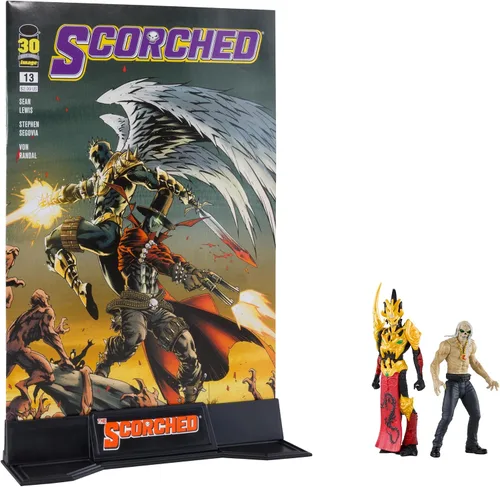 Vista 8 de McFarlane Toys - Spawn Page Punchers 2pk Freak and Mandarin Spawn Figuras de acción de 3 pulgadas con cómic