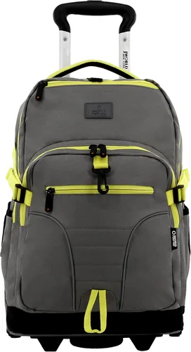 Vista 9 de J World New York Mochila rodante Lunar, bolsa para laptop con ruedas, Negro -, Mochila rodante Lunar, bolsa para laptop con ruedas