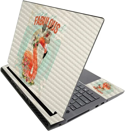 Vista 573 de MightySkins - Skin brillante con purpurina para Alienware M17 R3 (2020) y M17 R4 (2021) - Diversión de los años 90 Acabado duradero con purpurina