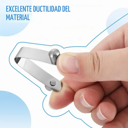 Vista 3 de Oudain - 20 clips universales de acero inoxidable para todas las piscinas