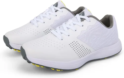 Vista 3 de Zapatos de golf para hombre, zapatos de golf profesionales, transpirables, sin pinchos, zapatos deportivos antideslizantes para caminar