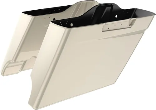 Vista 8 de Alforjas extendidas para Harley Touring Street Glide, Electra Glide, Road Glide 2014-2023 (whisky ámbar)
