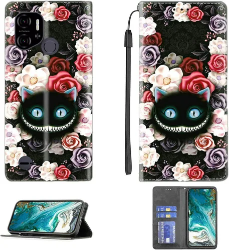 Vista 59 de jioeuinly ATT Motivate 2 - Funda compatible con ATT Motivate 2, funda con soporte abatible y cierre magnético DJS