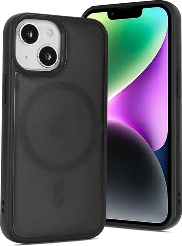 Vista 15 de Funda magnética para iPhone SE 2020/2nd/2022/3rd y iPhone 7/8, protección contra caídas de grado militar, delgada, translúcida mate, a prueba