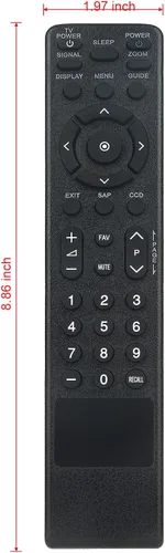 Vista 5 de AKB36157101 AKB36157102 Reemplazo de control remoto apto para Insignia LG TV Box Caja convertidora NS-DXA1 NS-DXA1-APT NSDXA1 NSDXA1APT DTT900