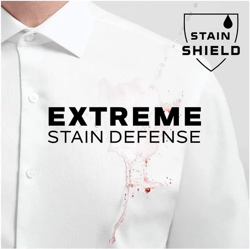 Vista 5 de Van Heusen Camisa de vestir para hombre Slim Fit Stain Shield Stretch
