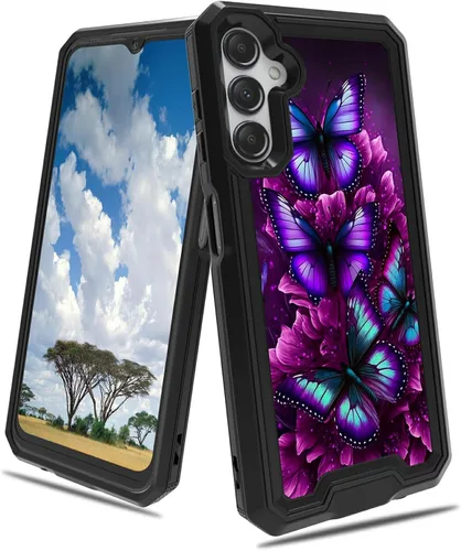 Vista 13 de Funda para Samsung S23 FE Funda Galaxy S23 FE 2 en 1 PC duro de doble capa TPU suave a prueba de golpes Funda protectora para Samsung Galaxy S23 FE