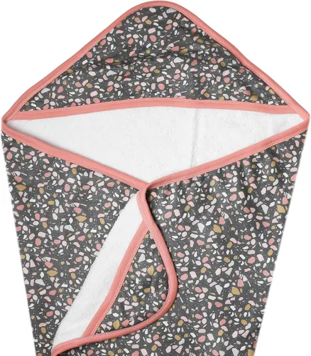 Vista 54 de Copper Pearl Toallas de baño con capucha, toallas de baño de tela de rizo de primera calidad con capucha, bolsillos y diseños geniales, ideales